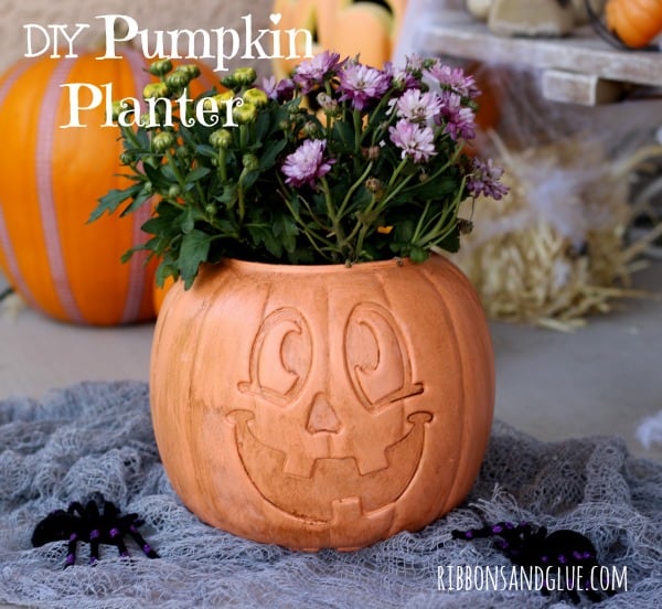 pumpkin planter