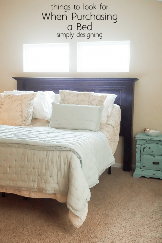 Tips for purching a new bed