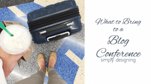 What to bring to a blog conference - featured image