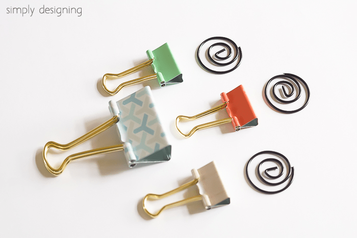Binder Clips and Paper Clips