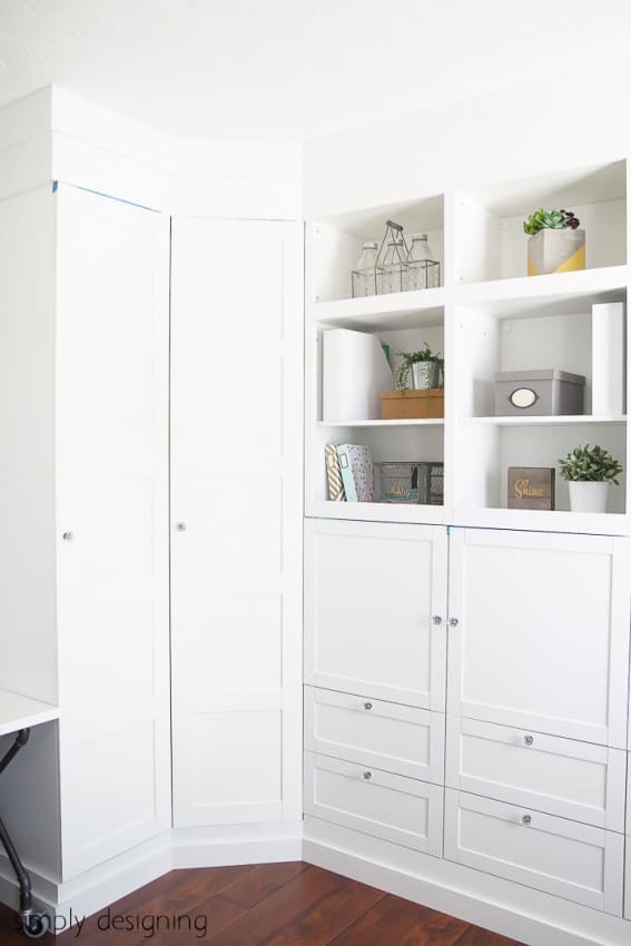 Building in Cabinets - IKEA Hack