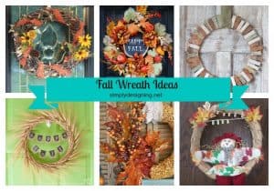 Fall Wreath Ideas Feature Fall Wreaths 3 Painted Cutting Boards