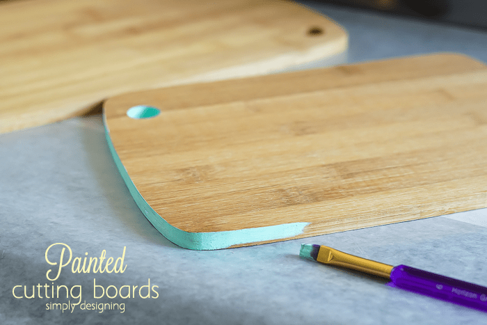 How to Paint a Cutting Board Edge