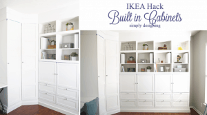 IKEA Hack Building in Cabinets Craft Room : Building in Cabinets : Part 3 4 perfect gray paint