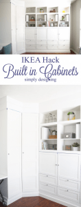 Craft Room : Building in Cabinets : Part 3 | Simply Designing with Ashley