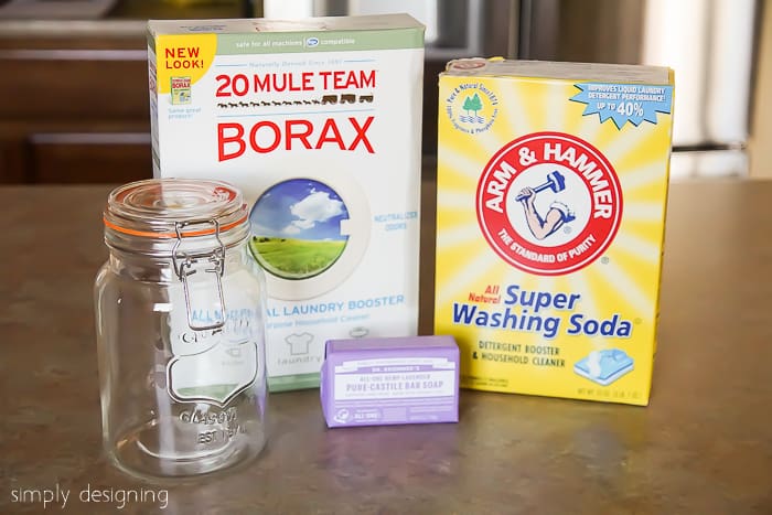 Lavender Scented Homemade Laundry Detergent Recipe