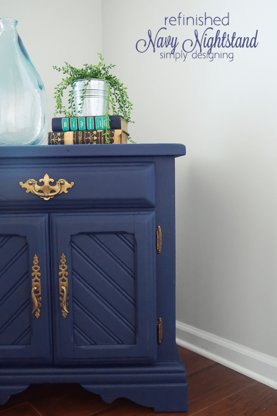 Navy nightstands deals