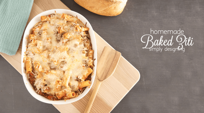 This is my favorite Baked Ziti Recipe featured image Homemade Baked Ziti Recipe 23 How to Boost Your Immune System