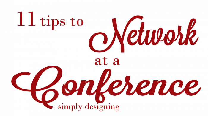 11 tips to network at a conference | 11 Tips to REALLY Network at a Conference | 3 | start a blog