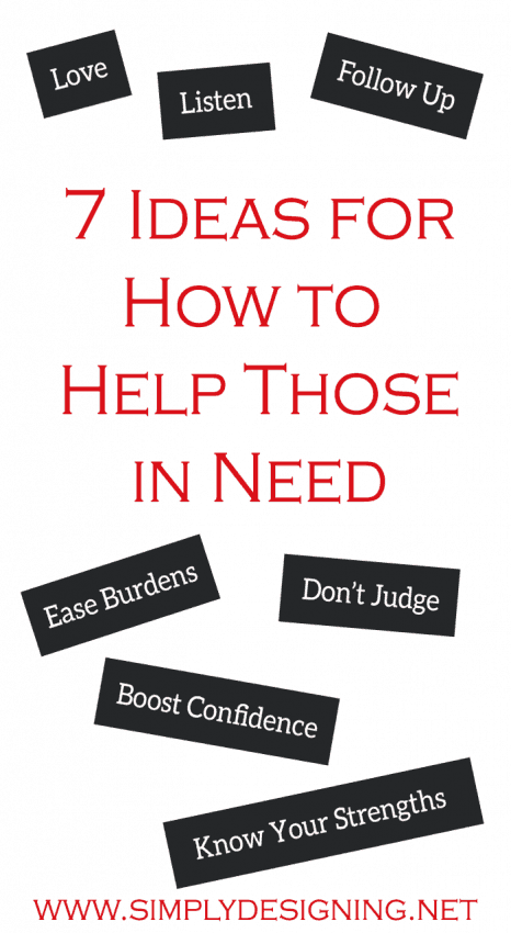 7 Ideas for How to Help Those in Need