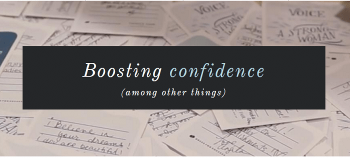 Boosting Confidence