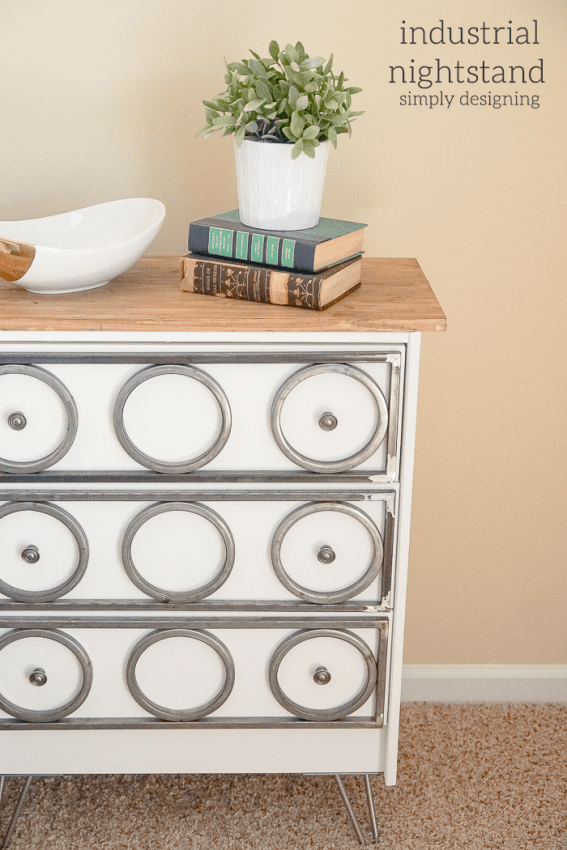 DIY Industrial Nightstand