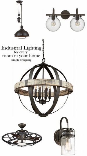 Industrial Lighting Ideas for Every Room in your Home | Simply ...