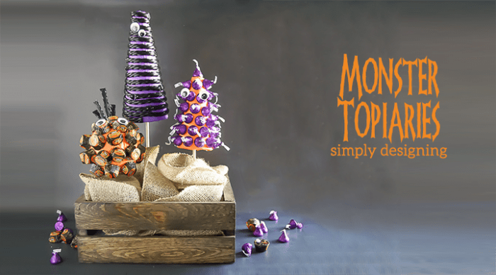 Monster Topiaries featured image | Monster Topiaries | 33 | fabric Christmas trees
