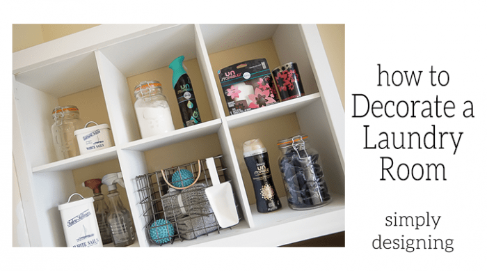 Tips for How to Decorate a Laundry Room - Featured Image