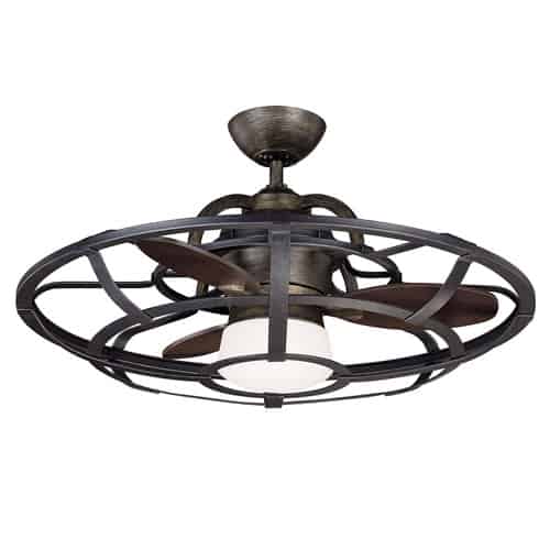 industrial reclaimed ceiling fan