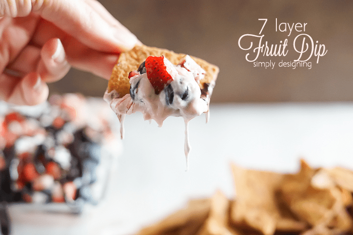 7 Layer Fruit Dip Recipe