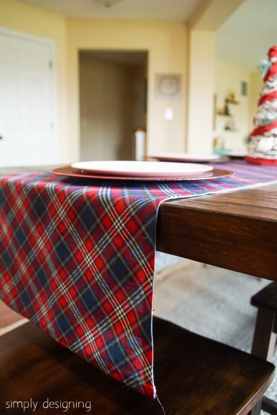 Plaid Table Runner