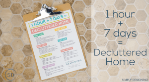 7 Hours to a Decluttered Home featured image Declutter Your Home in 7 Hours 4 How to get Creases out of Curtains