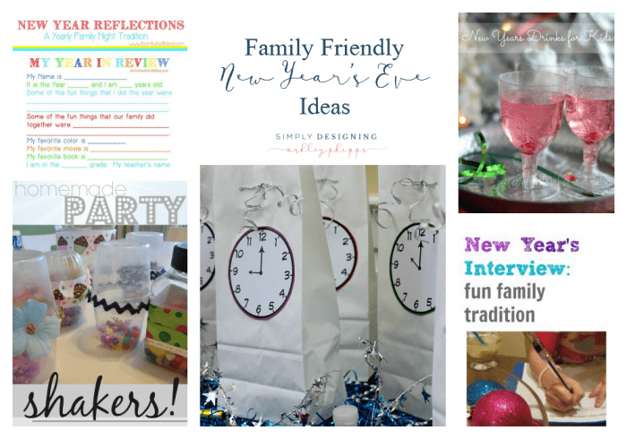 Family Friendly New Years Eve Ideas RU Featured | Family Friendly New Year's Eve Ideas | 25 | clean and organize