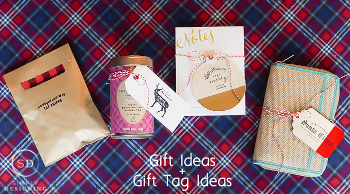 Simple Gift Ideas and Gift Tags for the Holidays