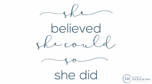 She Believed She Could So She Did featured image She Believed She Could So She Did {Free Printable} 2 Homemade Bath Bombs