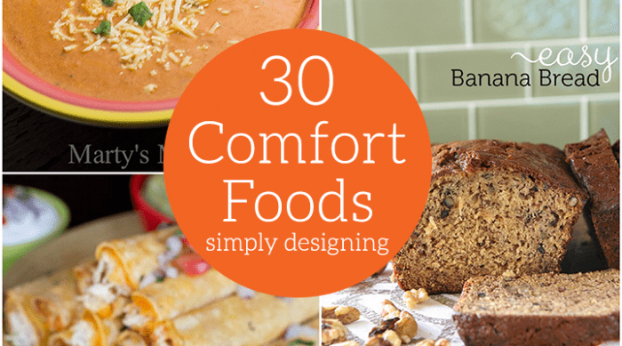 30 Comfort Foods Perfect for Winter Featured Image | Comfort Foods Perfect for Winter | 24 | Family Friendly Summer Drinks