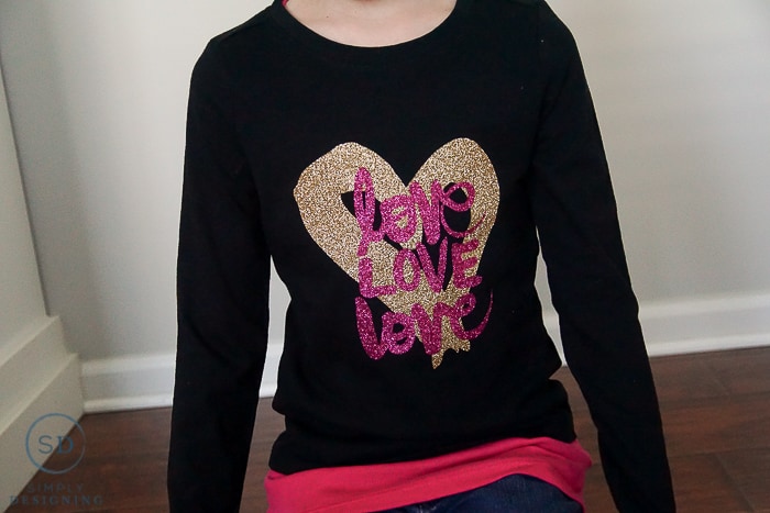 DIY Valentines Day Shirts 