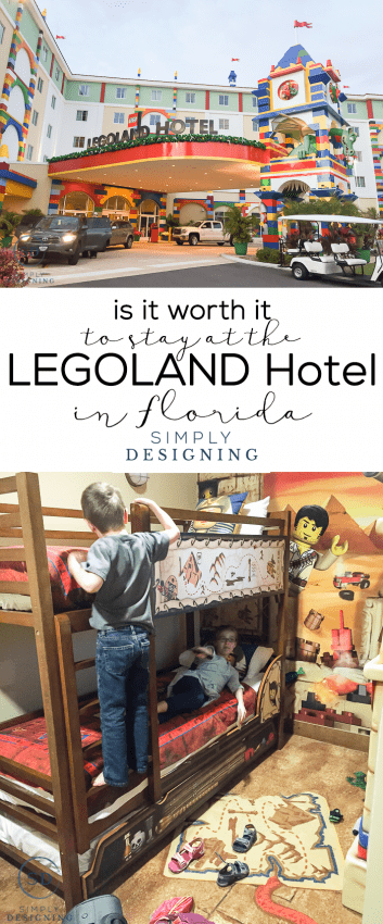 Is it worth it to stay at the Legoland Hotel in Florida