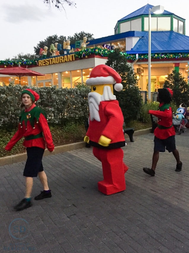 Santa at Legoland