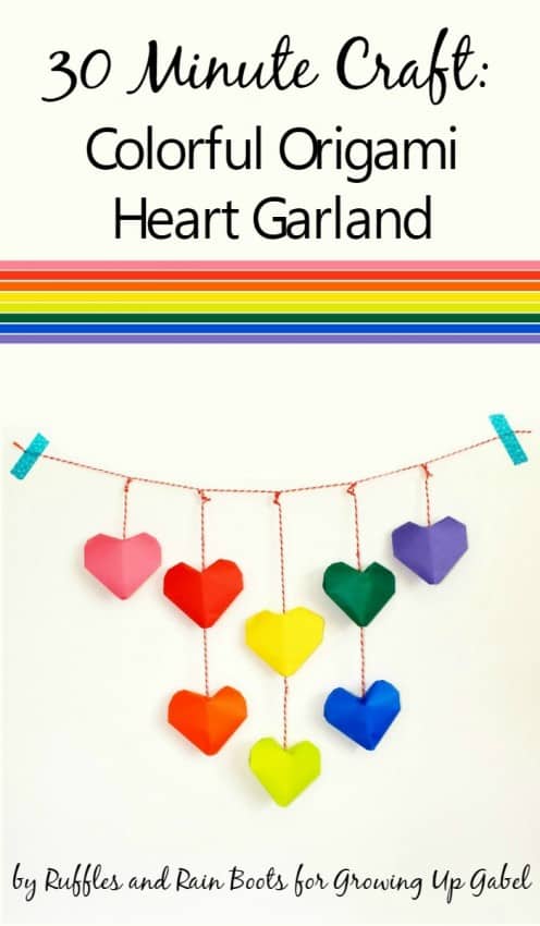 Origami-Heart-Garland