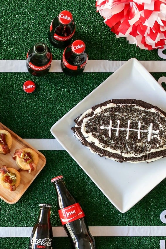 Football OREO Cake Recipe