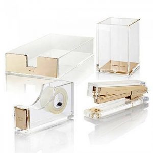 kate spade acrylic desk accessories