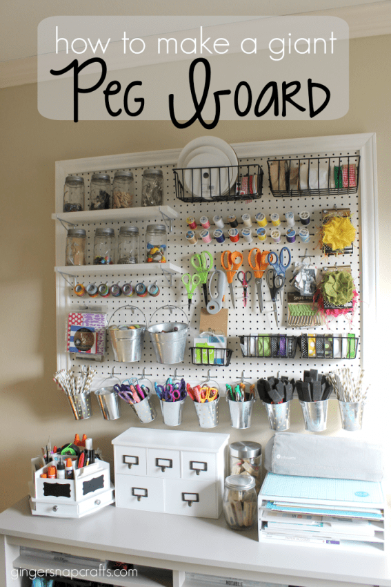 How to Make a Giant Pegboard