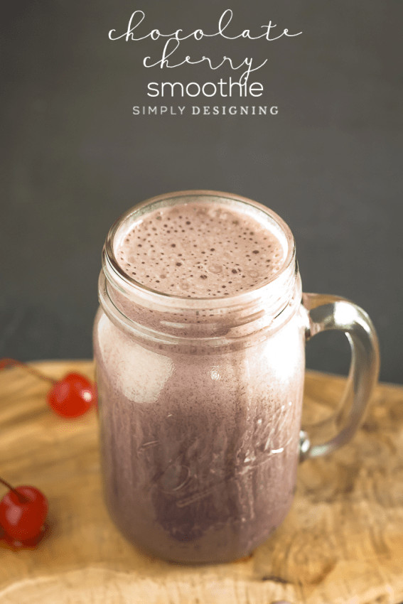 Chocolate Cherry Smoothie Recipe