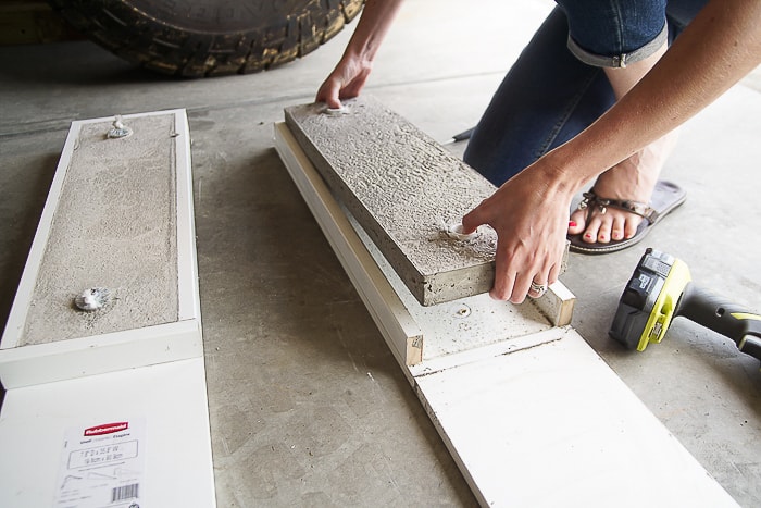 Concrete Industrial Pipe Shelf Simply Designing 20 | DIY Concrete Industrial Pipe Shelf : Craft Room : Part 9 | 20 | Industrial Pipe Shelf