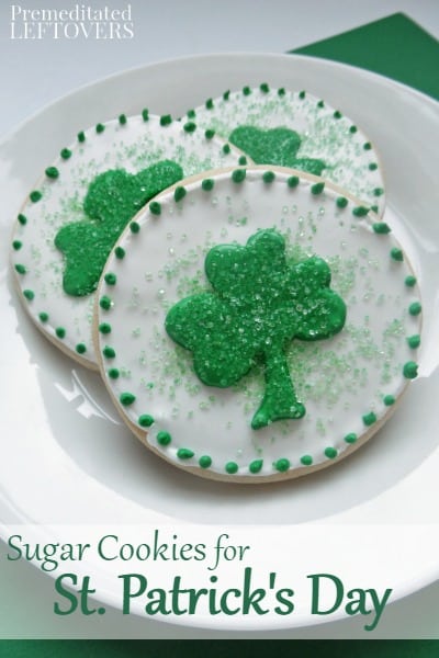 Sugar Cookies for St Patricks Day St. Patrick's Day Treats 1 st. patrick's day treats