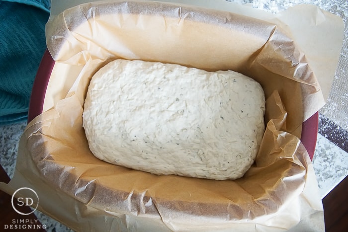 Herb Crusted No-Knead Artisan Bread Recipe