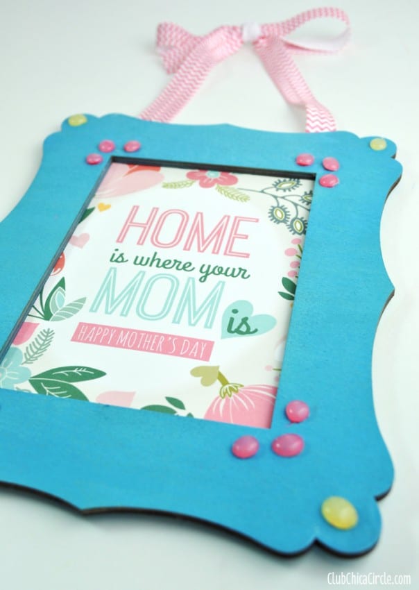 Homemade-Mothers-Day-Frame-and-Gift-DIY