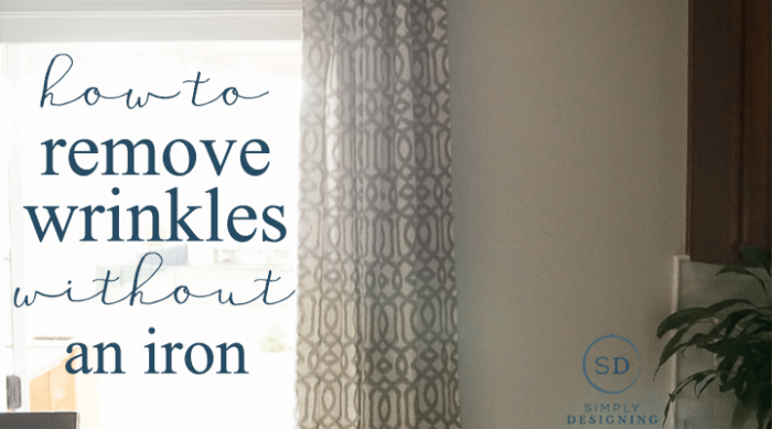 How to Remove Wrinkles from Curtains without an Iron featured image | How to Get Creases out of Curtains without an Iron | 2 | Simplified Laundry