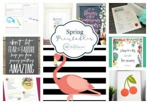 Spring Printables Featured Image Spring Printables 4 DIY Mother's Day Gifts