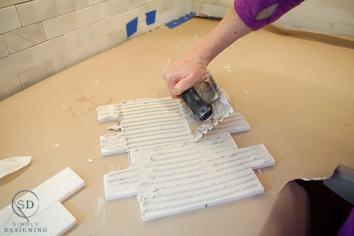 install tile backsplash