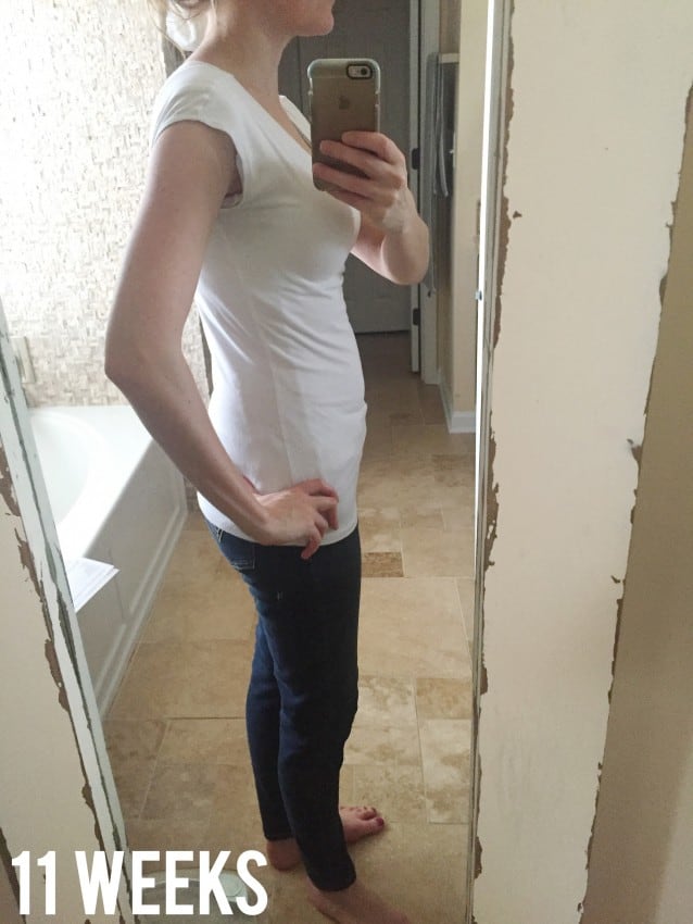 11 weeks pregnant