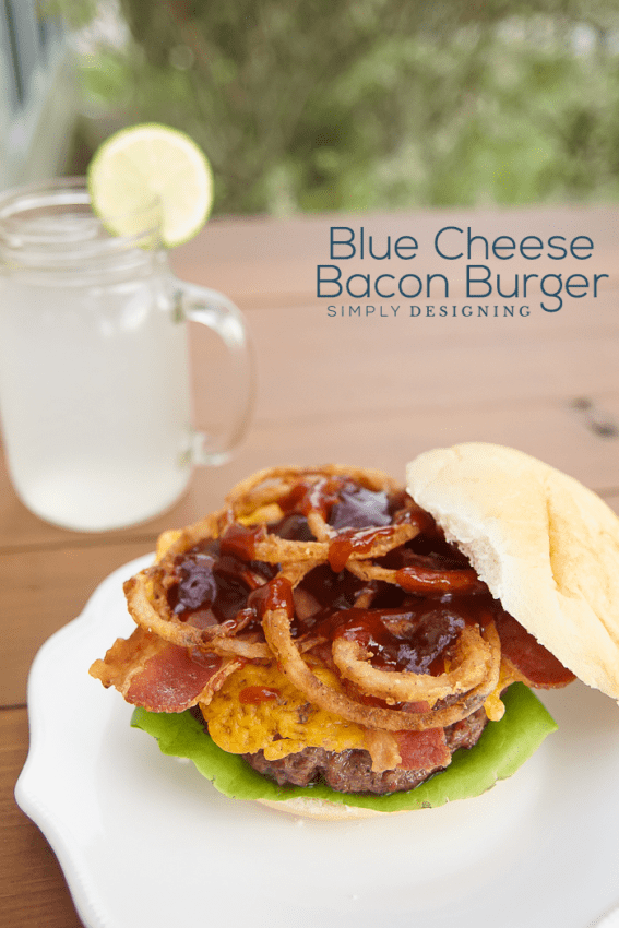 Blue Cheese Bacon Burger