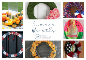 Summer Wreaths Featured Summer Wreaths 4 DIY Leather Keychain