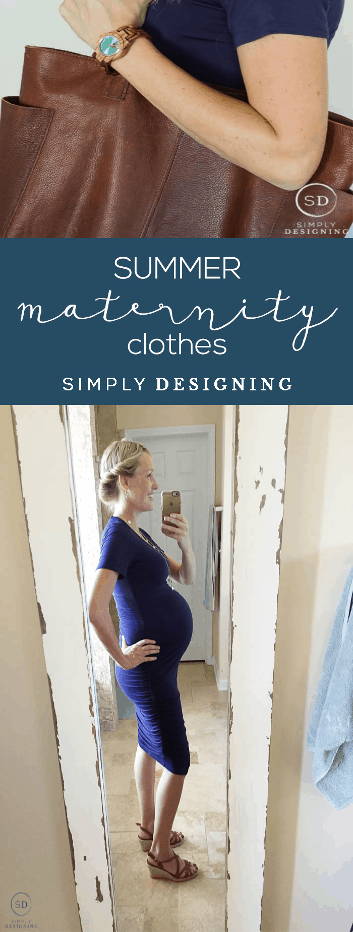 How to Look Your Best In Summer Maternity Clothes