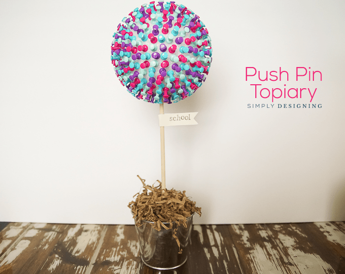 Push Pin Topiary