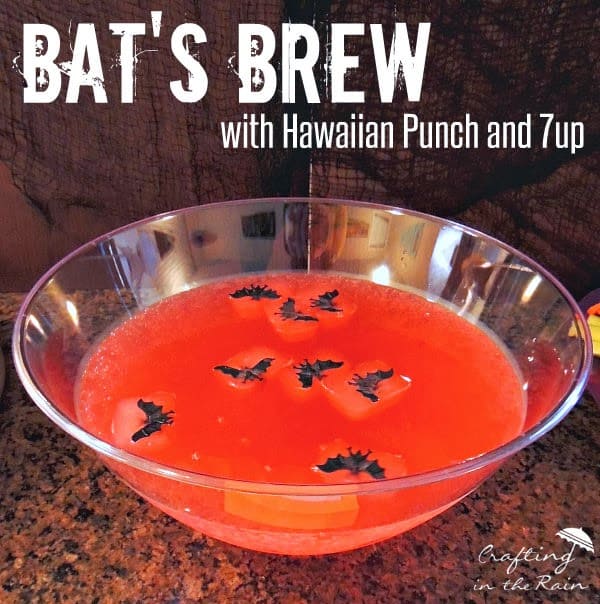 Bats Brew Halloween Punch by Crafting in the Rain