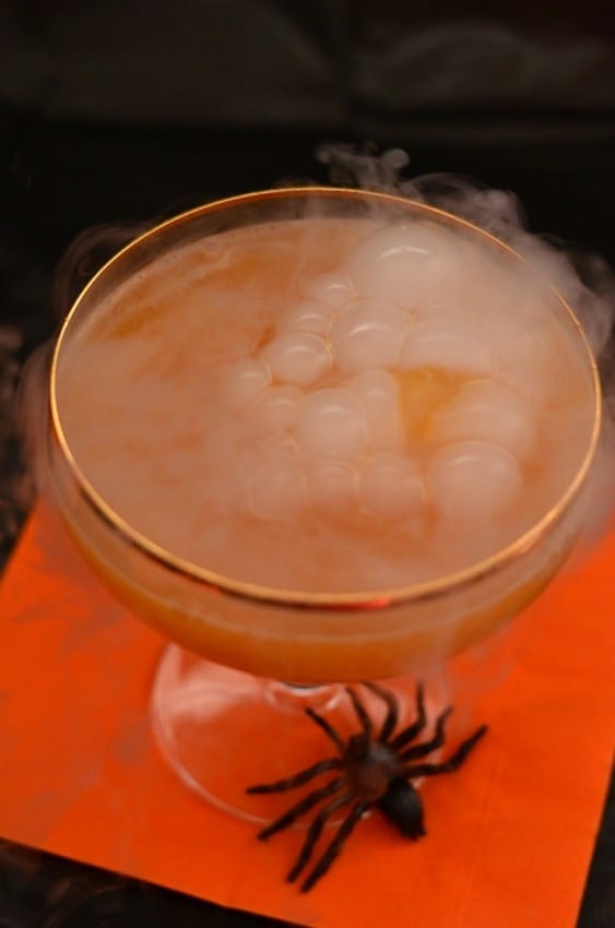 Bloody Pumpkin Spooky Halloween Drink by Simply Darrling