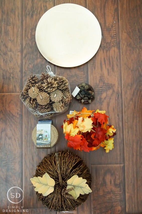 Fall Pumpkin Centerpiece